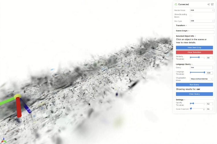 [Working Title] Scaling Language-Grounded Splatting to Large Urban Spaces